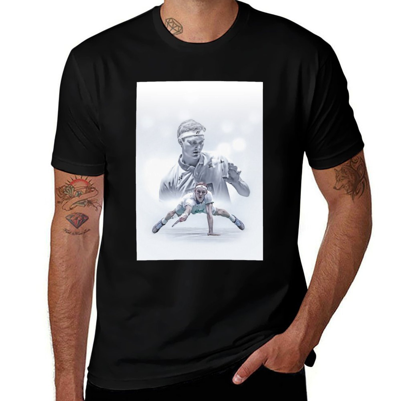 Badminton Denmark - Viktor Axelsen - Camiseta de bádminton