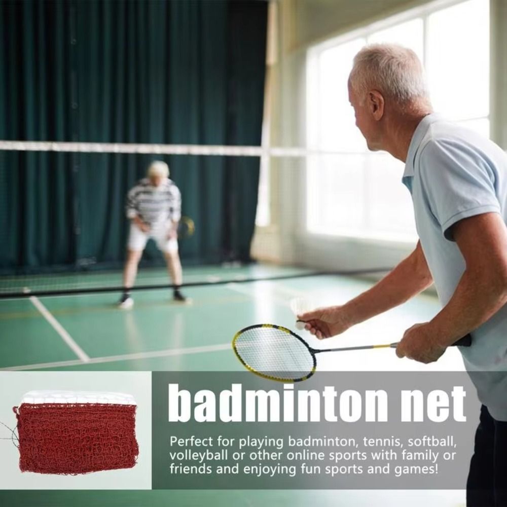 Badminton Net - Red de bádminton estándar de repuesto,