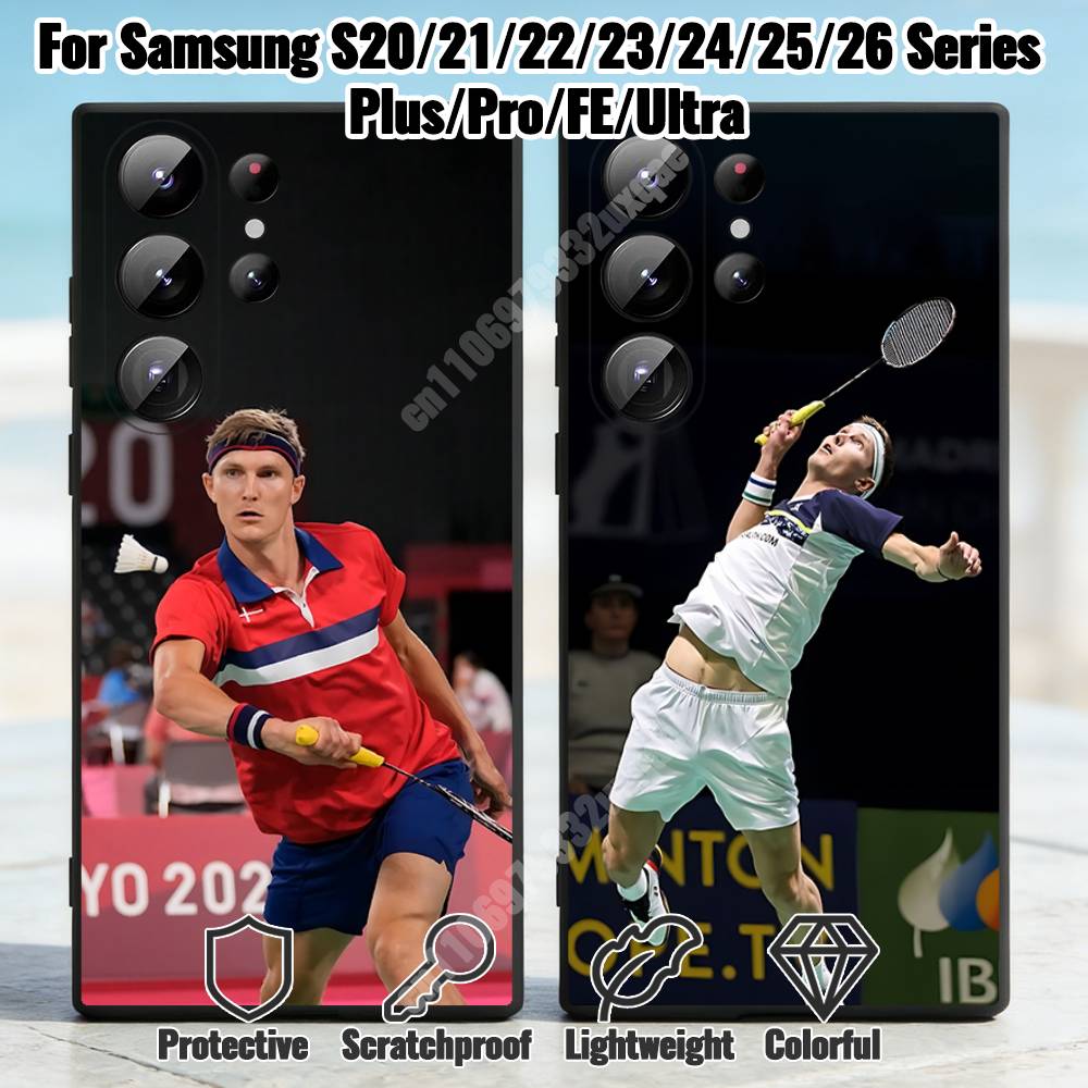 Badminton Denmark - Funda de teléfono con diseño de