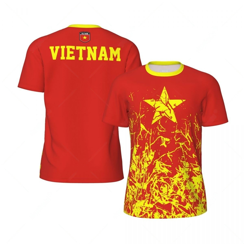 Badminton Vietnam - Camisetas de fútbol con gráfico de