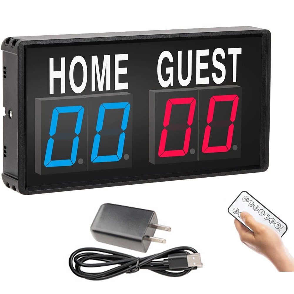 Scoreboard Digital - Marcador Electrónico Portátil de 4 Dígitos