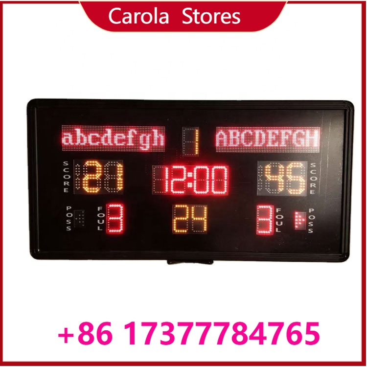 Scoreboard Digital - Marcador Deportivo LED Mini para Interiores