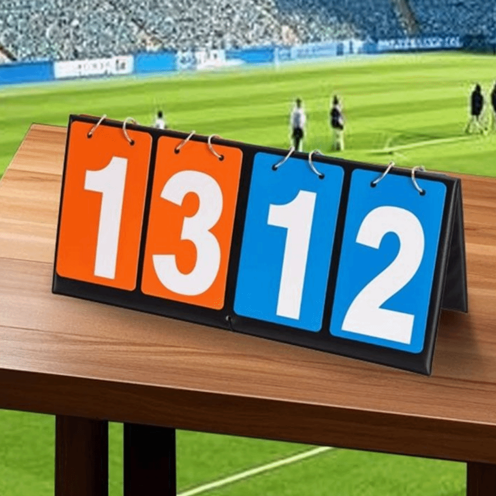 Scoreboard Digital - Marcador Digital de 2/3/4/6 Dígitos, Portátil,