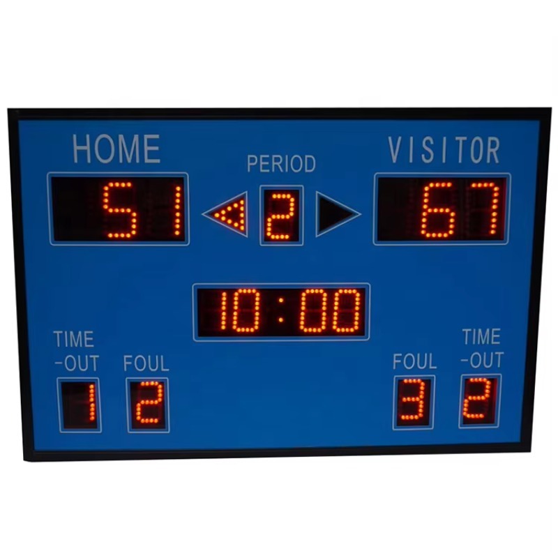 Scoreboard Digital - Marcador móvil portátil, letrero cambiable, marcador