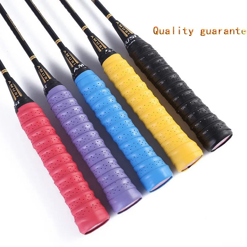 Badminton Grip - 1/4 piezas, 6 colores, marca antideslizante,