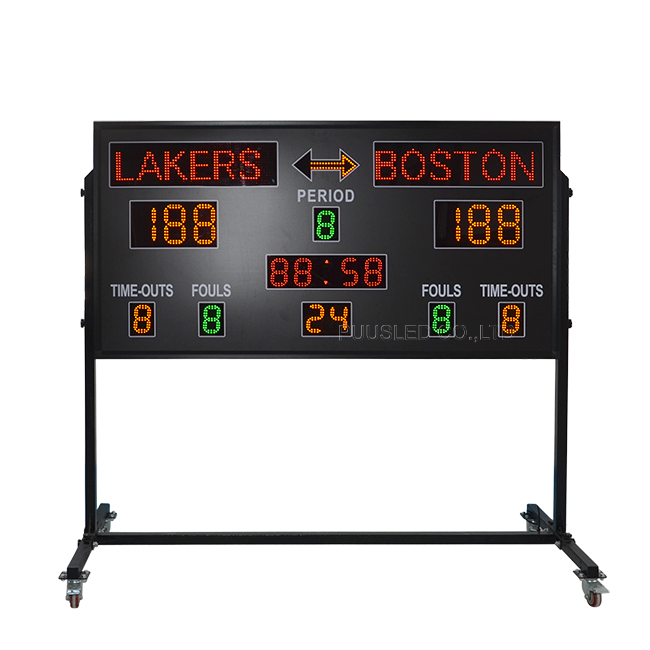 Scoreboard Digital - Marcador de baloncesto, señalización Digital, portátil,