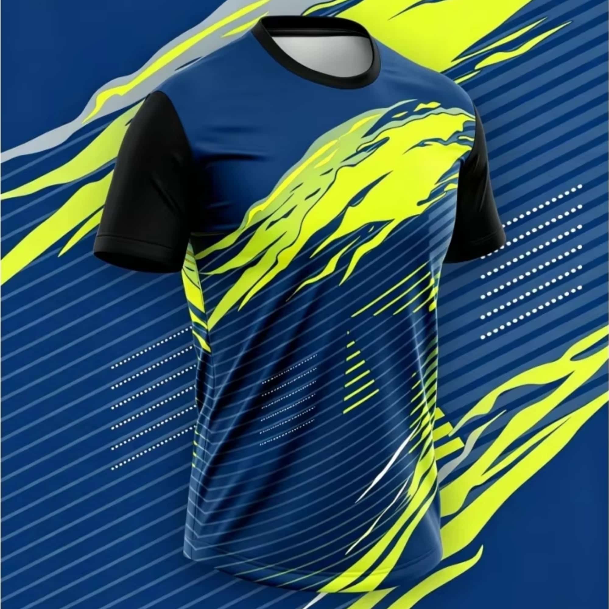 Badminton China - Camiseta Deportiva Simple con Estampado 3D