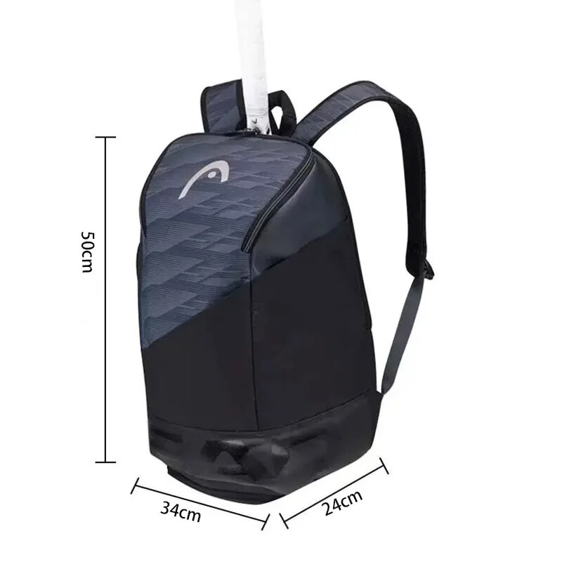 Mochila de tenis HEAD Djokovic - Badminton Footwork reseña y precio