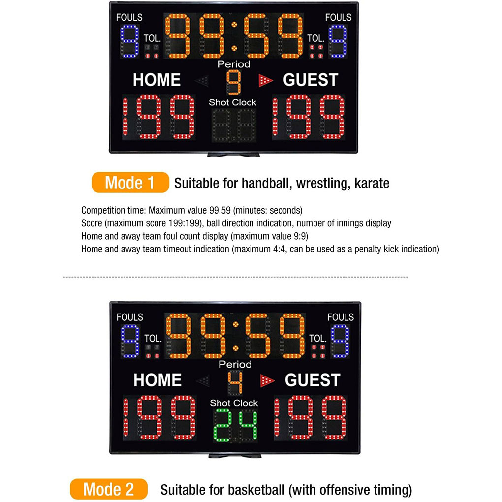 Marcador Digital portátil para - Scoreboard Digital reseña y precio