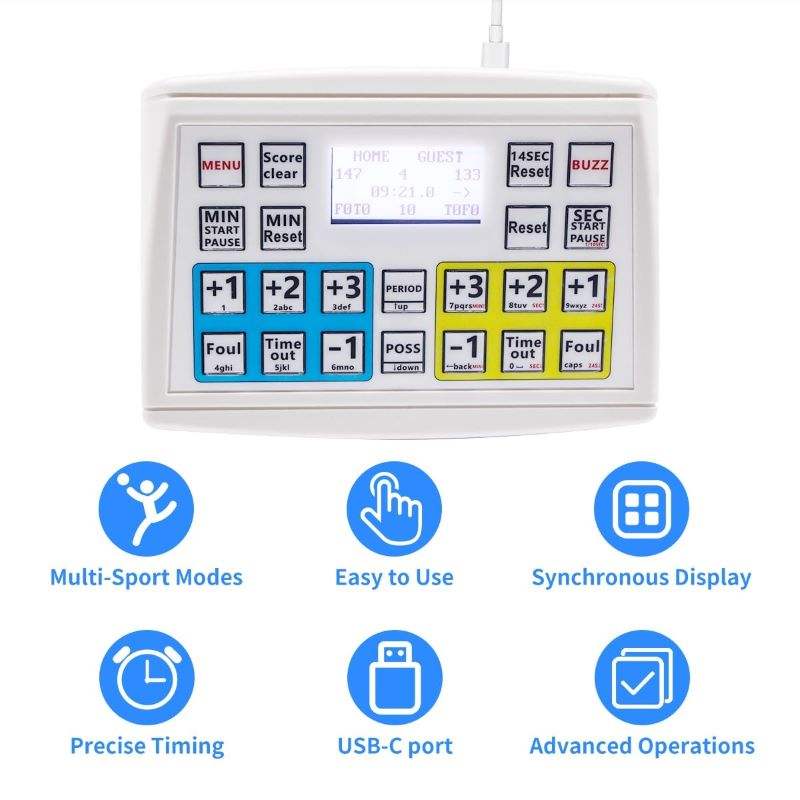 Panel de Control Portátil para - Scoreboard Digital reseña y precio