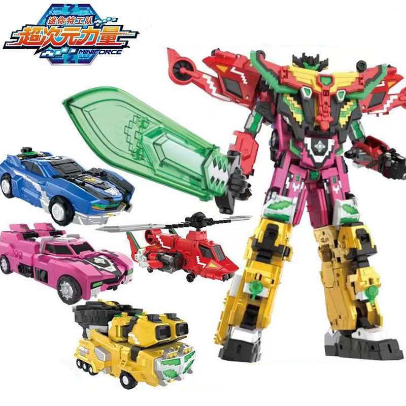 MiniForce-Robot de transformac - Badminton Korea reseña y precio