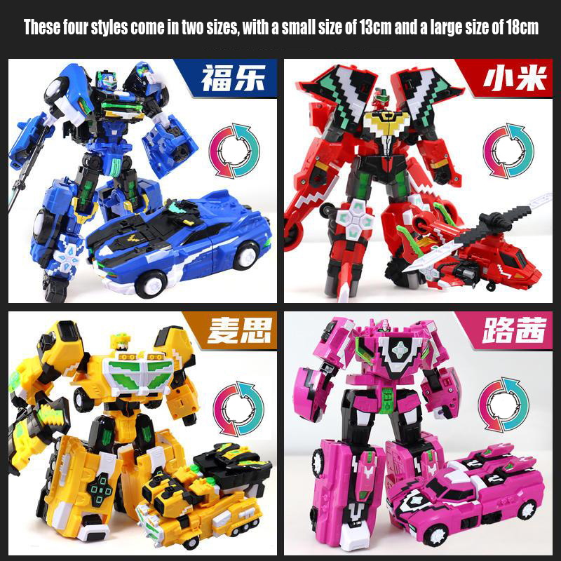 MiniForce-Robot de transformac - Badminton Korea reseña y precio