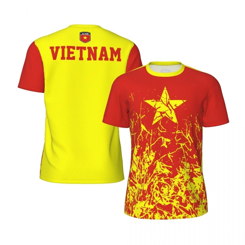 Camisetas de fútbol con gráfic - Badminton Vietnam reseña y precio