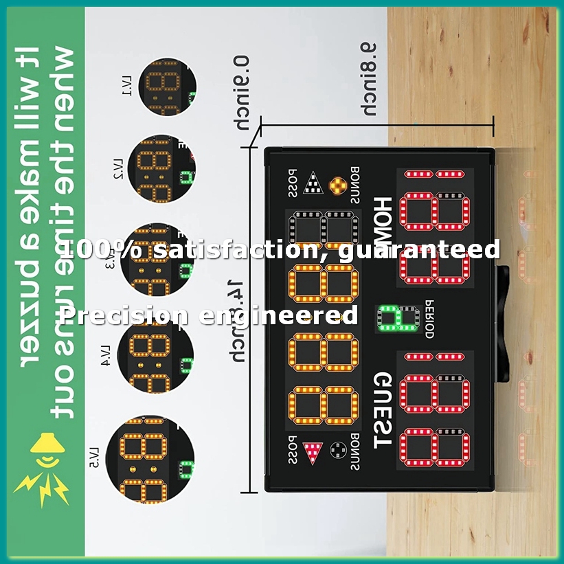 Marcador electrónico de balonc - Scoreboard Digital reseña y precio