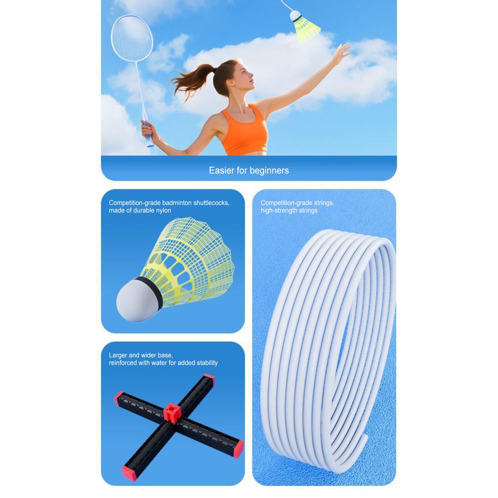 Entrenador de bádminton indivi - Badminton Kids reseña y precio