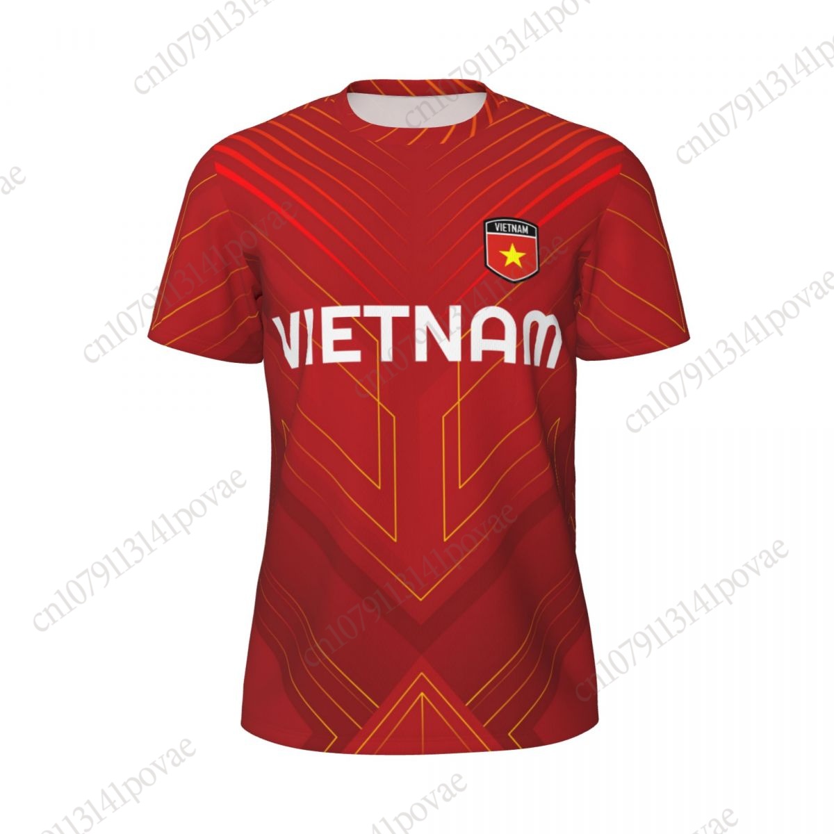 Camisetas con bandera de VIETN - Badminton Vietnam reseña y precio