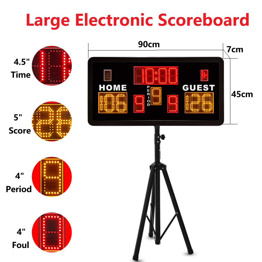 Marcador Electrónico Digital L - Scoreboard Digital reseña y precio
