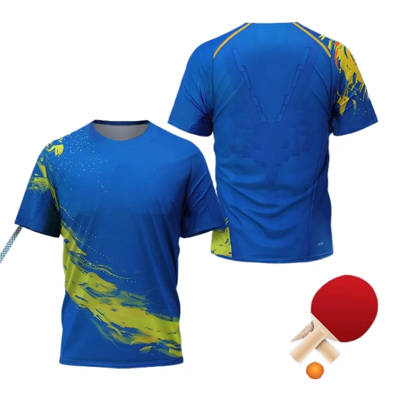 Camiseta con gráfico de tenis  - Badminton Wallpaper reseña y precio