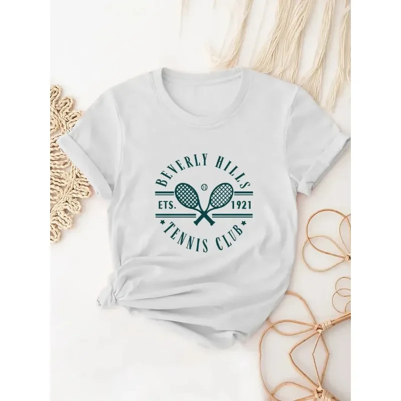 Camiseta con estampado de raqu - Badminton China reseña y precio